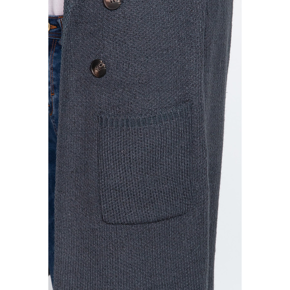 Sleeveless Long Sweater Vest - Picture 4 of 8